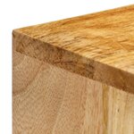 vidaXL Buffet 85 x 40 x 71 cm Bois de manguier massif