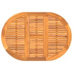 Table de jardin pliable papillon vidaXL 110x60x72 cm en bois d'acacia costaud