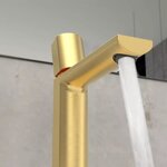 SCHÜTTE Mitigeur de lavabo NEW YORK doré mat