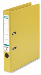 Classeur à levier SMART Dos de 50 mm en PP A4 Jaune ELBA