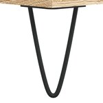 vidaXL Tables de chevet 2Pièces chêne sonoma 40x30x50cm bois d'ingénierie