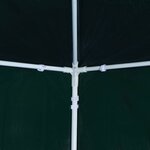 vidaXL Tente de réception 3 x 3 m Vert