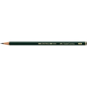 Crayon papier 9000 hexagonal mine 2mm 2B x 12 FABER-CASTELL