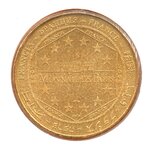 Mini médaille monnaie de paris 2008 - le panthéon