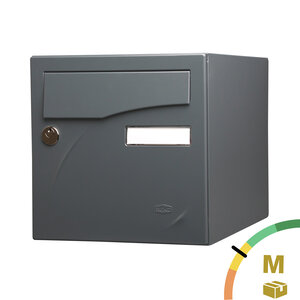 Boîte aux lettres antivandalisme gris Preface - Double face - RENZ