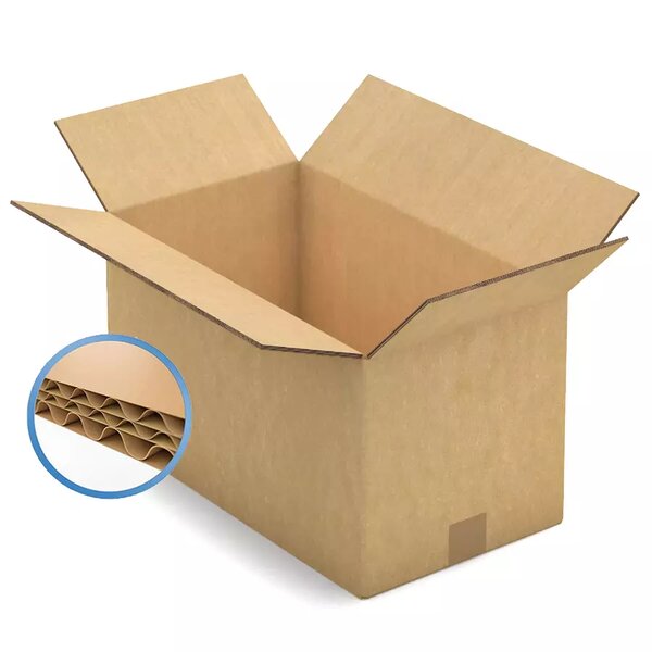 Caisses carton – (70) Triple cannelure brun 40x50x40 cm – Bulteau Systems