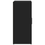 vidaXL Buffets 2 Pièces noir 60x31x70 cm bois d'ingénierie