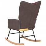 vidaXL Chaise à bascule Patchwork Tissu