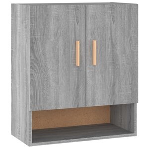 vidaXL Armoire murale Sonoma gris 60x31x70 cm Bois d'ingénierie