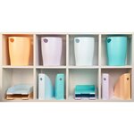 Porte-revues Mag-cube Aquarel - Bleu Pastel - X 6 - Exacompta