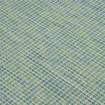 vidaXL Tapis à tissage plat d'extérieur 200x280 cm Turquoise