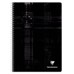 Cahier spirales clairefontaine metric - a4 21 x 29 7 cm - grands carreaux - 100 pages