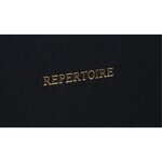 Registre 297x210 Répertoire Travers 300 Pages - Noir Toilé - Le Dauphin
