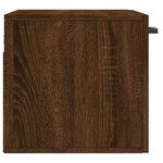 vidaXL Armoire murale Chêne marron 60x36 5x35 cm Bois d'ingénierie