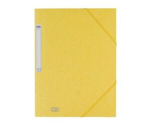Chemises à élastiques Eurofolio A4 0 7 mm jaune épaisseur: 0 7 mm ELBA