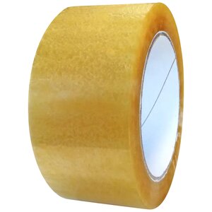 Ruban adhésif polypropylène caoutchouc naturel – 6 rouleaux 48 mm x 100 m transparent – Bulteau Systems