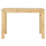 vidaXL Table à manger Panama 117x60x75 cm bois massif de pin