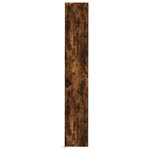vidaXL Buffet avec LED chêne fumé 36x32 5x200 cm bois d'ingénierie