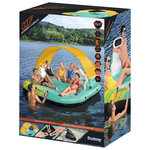 Bestway Île gonflable pour 5 personnes Sunny Lounge 291x265x83 cm