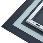 vidaXL Miroir à LED pour salle de bains et capteur tactile 50x60 cm