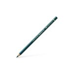 Crayon de couleur polychromos vert cobalt intense x 6 faber-castell