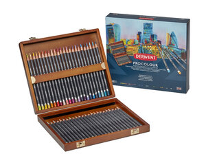 Crayons de couleur Derwent ProColour Coffret x48