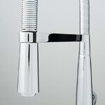 SCHÜTTE Mitigeur d'évier avec ressort en spirale NEW YORK chrome