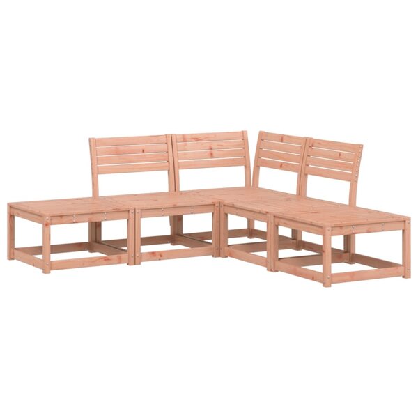vidaXL Salon de jardin 5 Pièces bois massif de douglas