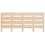 vidaXL Tête de lit 140x3x80 cm Bois massif de pin
