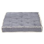 vidaXL Coussin de canapé palette Bleu 120x80x10 cm