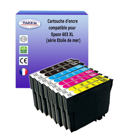 Cartouches d'encre remises à neuf Color InkFIRST 4 remplacement