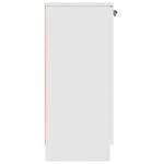 vidaXL Buffet Blanc 60x30x70 cm Bois d'ingénierie
