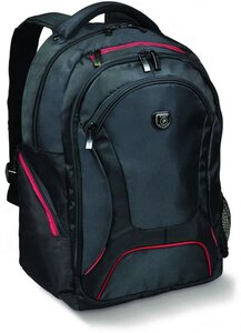 Sac à Dos Ordinateur Portable Port Designs Courchevel 15" max (Noir/Rouge)