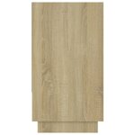 vidaXL Buffet Chêne sonoma 70x41x75 cm Bois d'ingénierie