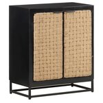 vidaXL Buffet 60x35x70 cm Bois de manguier massif