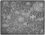 Pièce de monnaie en Argent - Cuivre 5000 Francs g 31.1 (1 oz) Ag - 435.4 (14 oz) Cu Millésime 2023 Starry Night Chad STARRY NIGHT