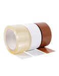 (lot   36 rouleaux) ruban adhésif polypropylène silencieux blanc 48mmx100m