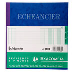 Piqûre 'Echéancier' 210 x 190 mm 80 Pages EXACOMPTA