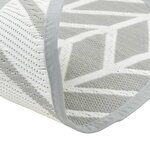 vidaXL Tapis d'extérieur gris Ø160 cm PP