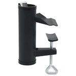 vidaXL Pinces à parasol pour balcon 2 Pièces 25-38 mm acier