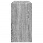 vidaXL Armoire d'évier sonoma gris 90x29x55 cm bois d'ingénierie