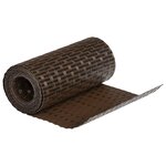 vidaXL Paravents de balcon 10Pièces marron et noir 255x19cm résine tressé
