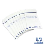 Lot de 10 enveloppes à bulles pro+ blanches b/2 format 110x215 mm