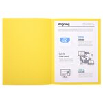 Paquet De 100 Chemises Forever® 170 100  Recyclé - 24x32cm - Jaune - X 5 - Exacompta