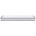 vidaXL Matelas en mousse à mémoire de forme blanc 100x200x17 cm