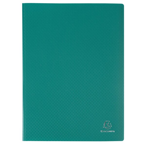 Protège-documents En Polypropylène Souple Opak 20 Vues - A4 - Vert Foncé - X 25 - Exacompta