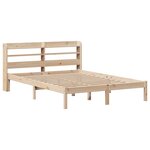vidaXL Cadre de lit sans matelas 120x190 cm bois de pin massif