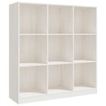 vidaXL Bibliothèque/Séparateur de pièce 104x33 5x110 cm pin massif