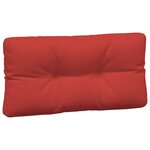 vidaXL Coussins de palette lot de 3 rouge tissu