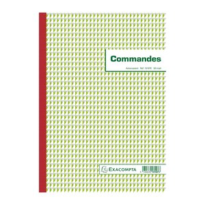Manifold Commandes 29 7x21cm 50 Feuillets Tripli Autocopiants - Motif - X 5 - Exacompta
